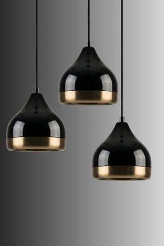 Lampadario - Nero - 3 x 40 W