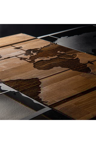 Decorazione da parete in legno - 85 x 58 cm