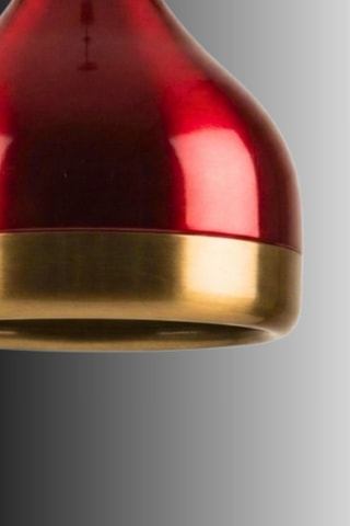 Lampadario - Rosso - 40 W