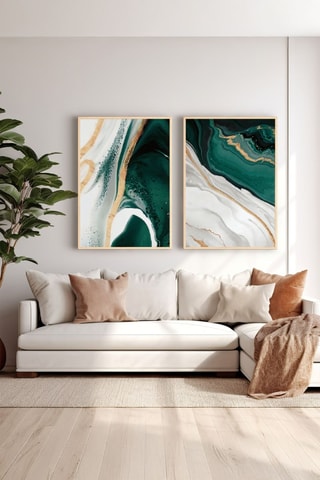 2 quadri - 33 x 48 cm