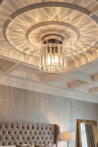 Plafoniera - Grigio - 40 W