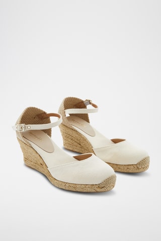 Alpargatas de cuña - Beige