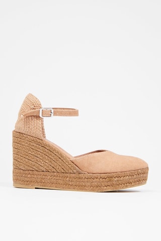 Alpargatas de cuña Dhallia - Beige