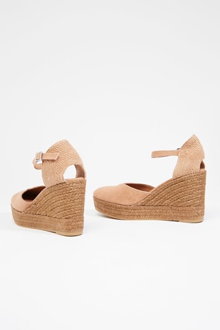 Alpargatas de cuña Dhallia - Beige