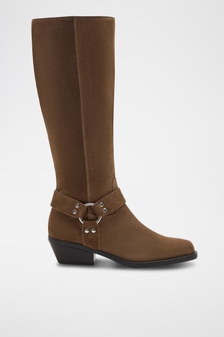 Botas de nobuk Delta - Marrón