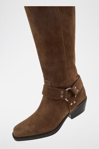 Botas de nobuk Delta - Marrón