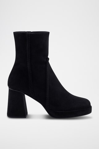 Botines de piel Lotenia - Negro