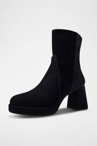 Botines de piel Lotenia - Negro
