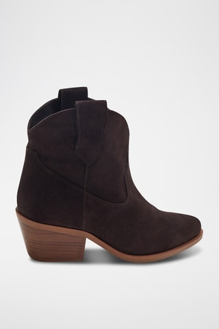 Botines de piel Mendocino - Marrón