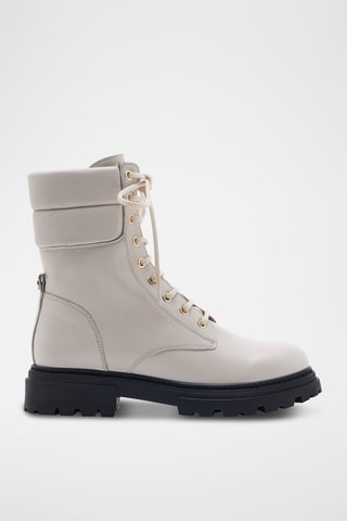 Botines de piel bovina Tataouine - Crudo