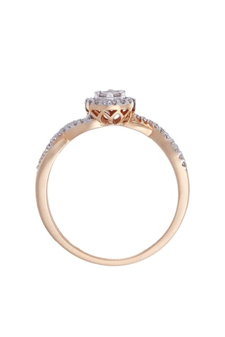 Bague Mon idéal - Geelgoud en Diamanten