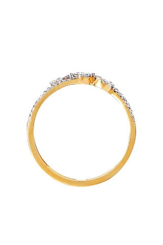 Ring 3 Mots Doux  Geelgoud en Diamanten