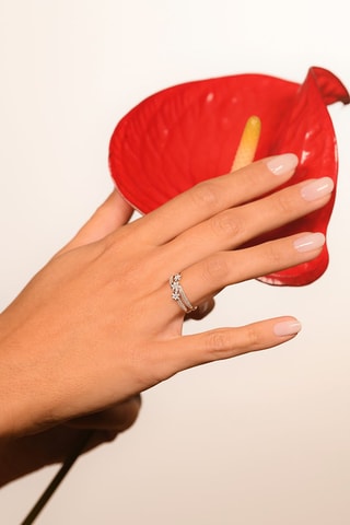 Ring 3 Mots Doux  Geelgoud en Diamanten