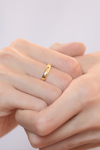 Trouwring La Mienne Geelgoud