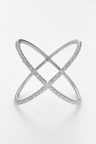 Ring La Magnifique - Witgoud en Diamanten 0,25 Karaat/49