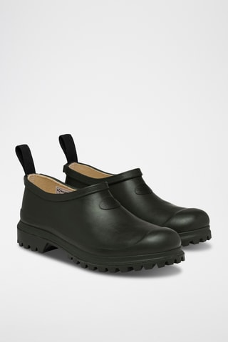 Zuecos 809 RUBBER MULE - Verde oscuro