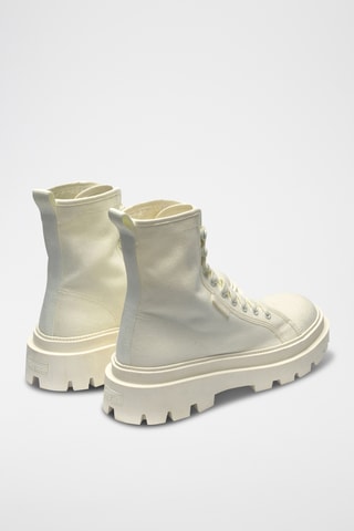 Botines 3051 ALPINA CANVAS - Blanco roto