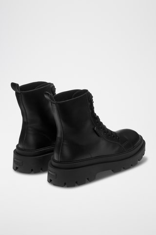 Botines de piel 3051 ALPINA NAPPA - Negro