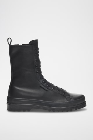 Botines de piel 2641 ALPINA HIGH NAPPA - Negro