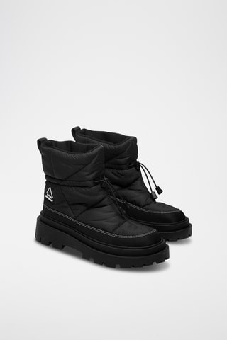 Botines de piel forrados 3053 ALPINA APEX PADDED - Negro