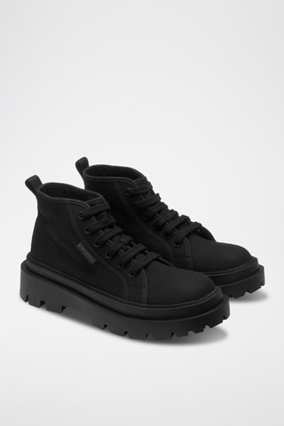 Botines 3052 ALPINA CANVAS - Negro