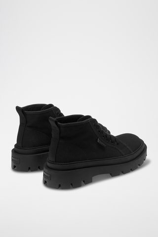 Botines 3052 ALPINA CANVAS - Negro