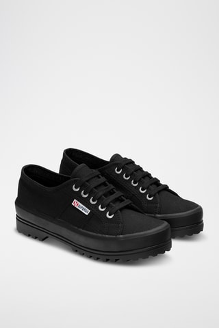 Zapatillas con plataforma 2555-COTU - Negro