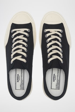 Zapatillas 2432 WORKS LOW CUT COTTON - Negro