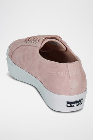 Zapatillas de piel 2730-SUEU - Rosa