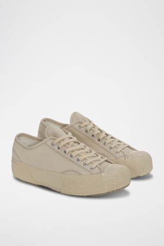 Zapatillas 2434 MILITARY DECK PIQUE - Beige