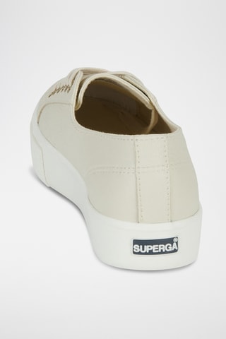 Zapatillas de piel con plataforma 2730 NAPPA - Beige