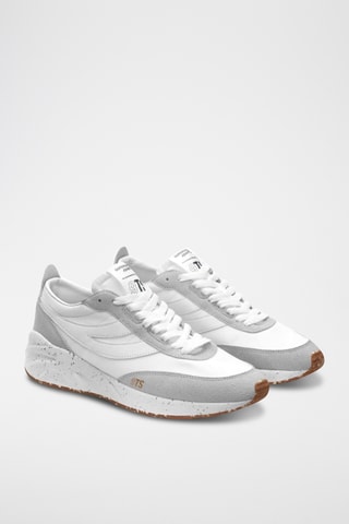 Zapatillas de cuña 4089-TRAINING 9TS SLIM VE - Blanco