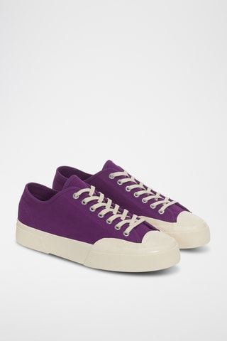 Zapatillas 2432 WORKS LOW CUT COTTON - Violeta