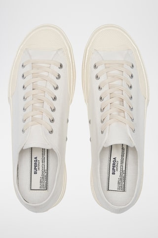 Zapatillas 2432 WORKS LOW CUT COTTON - Blanco roto