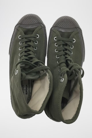 Zapatillas altas 2435-MS JAPANESE CANVAS - Caqui