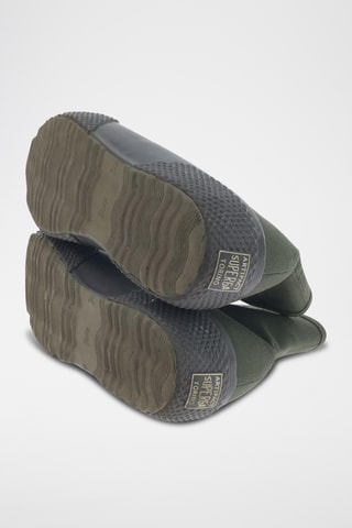 Zapatillas altas 2435-MS JAPANESE CANVAS - Caqui