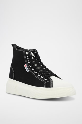 Zapatillas altas 2596 COTU - Negro