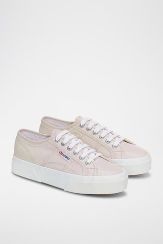 Zapatillas con plataforma 2740 PLATEFORM LAME - Rosa pastel
