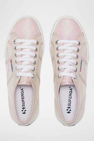 Zapatillas con plataforma 2740 PLATEFORM LAME - Rosa pastel