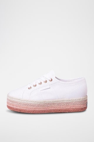 Zapatillas con plataforma 2790-COTCOLOROPEW - Blanco