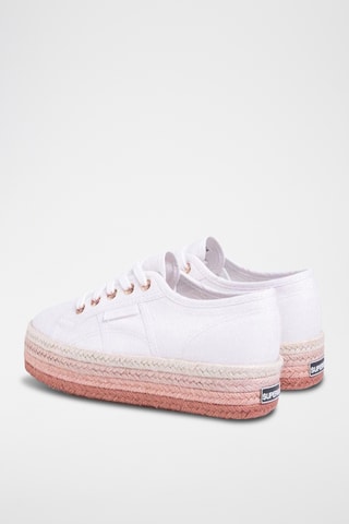 Zapatillas con plataforma 2790-COTCOLOROPEW - Blanco