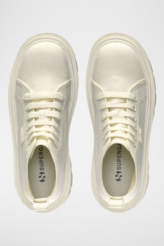 Zapatillas altas 3052 ALPINA CANVAS - Blanco