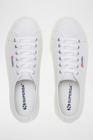 Zapatillas de piel con plataforma 2790 NAPPA - Blanco