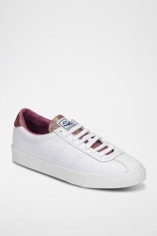 Zapatillas de piel 2843-COMFLEALAMEW - Blanco