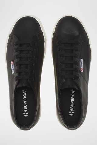 Zapatillas de piel con plataforma 2740 PLATFORM NAPPA - Negro
