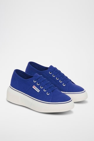 Zapatillas con plataforma 2287 BUBBLE LINE - Azul