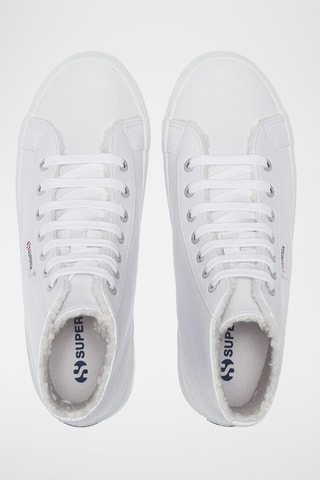 Zapatillas altas de piel 2341 ALPINA ICE LEATHER - Blanco