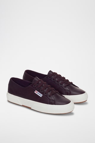 Zapatillas de piel 2750-NAPLNGCOTU - Violeta