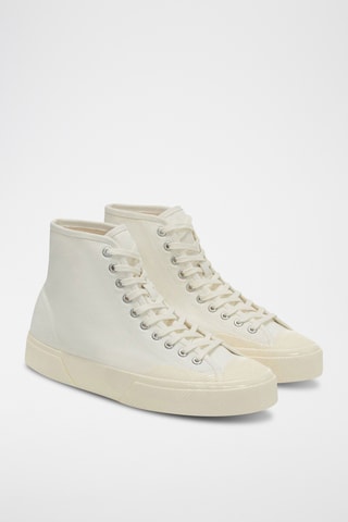 Zapatillas altas 2433 WORKS HIGH - Blanco