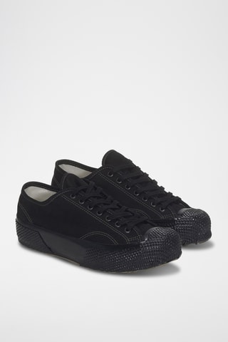 Zapatillas 2434 MILITARY DECK PIQUE - Negro
